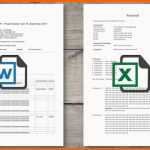 Empfohlen Protokoll Vorlage Word &amp; Excel Für Sitzungen &amp; Meetings