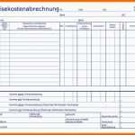 Empfohlen Reisekostenabrechnung formular Excel Kostenlos 2017