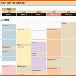 Empfohlen Schichtplan Für Mitarbeiter