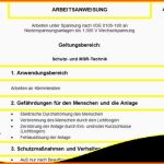 Erschwinglich Arbeitsanweisung Aus Arbeiten Unter Spannung Nach Vde