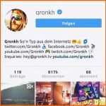 Erschwinglich Instagram Biografie Vorlage