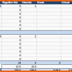 Erschwinglich Kostenlose Excel Vorlagen Für Personalplanung