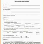 Erschwinglich Mietvertrag Muster Download