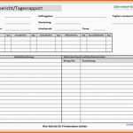 Erschwinglich Tagesrapport &amp; Tagesbericht Vorlage Download