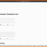 Erschwinglich Testament Vorlage Kostenlos Pdf – Karimdarwish