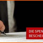 Erschwinglich Vorlage Spendenbescheinigung Einer Geldspende Fr