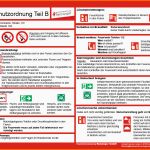 Erstaunlich Brandschutzordnung