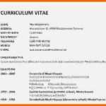 Erstaunlich Lebenslauf Englisch Vorlage Erstaunlich 5 Curriculum Vitae