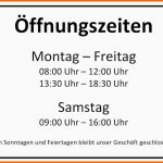 Erstaunlich Öffnungszeiten Schild Vorlage Word Kostenlos