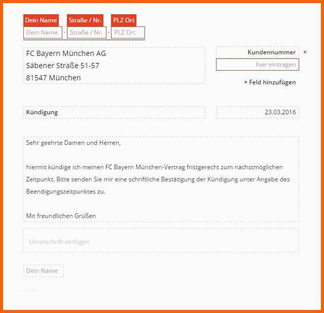 Erstaunlich Sportverein Kündigung Vorlage Download – Kostenlos – Chip