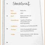 Erstaunlich Super Steckbrief Für Kindergarten Ndo97