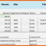 Exklusiv Buchhaltung Kleingewerbe Excel Vorlage Konventionel