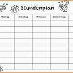 Exklusiv Excel Stundenplan Vorlage – De Excel