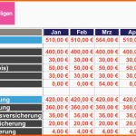 Exklusiv Haushaltsbuch Einfach Führen Kostenlos Als Excel App