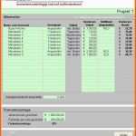 Exklusiv Kostenrechnung Excel Vorlage Kostenlos – De Excel