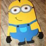 Fabelhaft Blumis Kreativ Blog Minion Zum Geburtstag