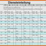 Fabelhaft Dienstplan Excel Vorlage Inspiration Dienstplan Excel