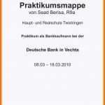 Fabelhaft Praktikumsbericht Deckblatt Besten Der Praktikum Deckblatt