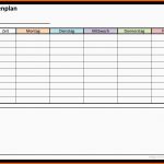 Fabelhaft Stundenplan Vorlage