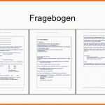 Fabelhaft Word Vorlage Fragebogen – Kebut