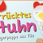 Fantastisch Basteln Mit Kindern Das Fröhliche Huhn Hühnchen Als