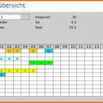 Fantastisch Excel Urlaubsplaner Zur Abwesenheitsverwaltung