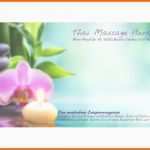 Fantastisch Gutschein Thai Massage Hunsrckmassage Gutschein Vorlage