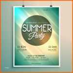 Fantastisch sommer Musik Party Flyer Vorlage Mit Ereignisdetails