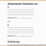 Faszinieren Ehegattentestament Testament Handschriftlich