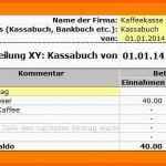 Großartig 14 Doppelte Buchhaltung Excel Vorlage Kostenlos