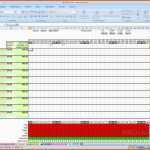 Großartig Arbeitsplan Vorlage Excel – Gehen