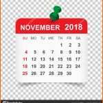 Großartig Kalender November 2018 Kalender Aufkleber Design Vorlage