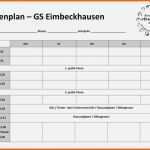 Großartig Stundenplan Vorlage Grundschule Beste Großzügig