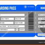 Größte Flugticket Boarding Pass Tickets Vorlage isoliert Auf