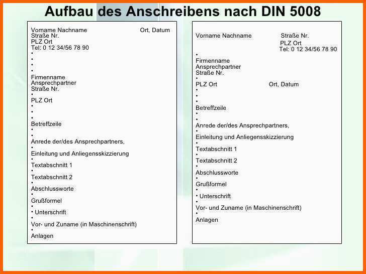 Größte Lebenslauf Din 5008 Vorlage Luxus Bewerbung Din 5008 - Kostenlos