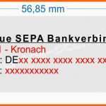 Hervorragen 4913 Trodat Printy Sepa Stempel Für 1 Bankverbindung