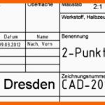 Hervorragen Datei software Cad Tutorial Bonus Schriftfeld