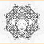 Hervorragend Buddha Head and Lotus Mandala Download Free Vector Art