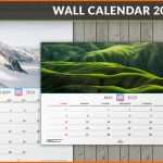 Hervorragend Editierbare Wand Kalender 2019 Indesign Vorlage