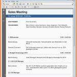 Hervorragend Laden Sie Ses Muster Eines Meeting Protokolls Herunter