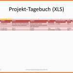 Hervorragend Projekttagebuch Mit Excel Vorlage Projekmanagement24