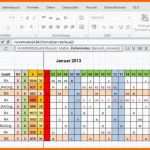 Hervorragend Schichtplan Vorlage Excel – De Excel