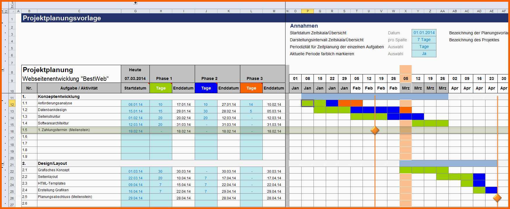 Ideal 12 Excel Vorlage Terminplan Real Mofscotland Modern Excel