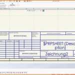 Ideal 17 Schriftfeld Technische Zeichnung Vorlage A4