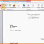 Ideal Briefkopf Mit Microsoft Word Erstellen