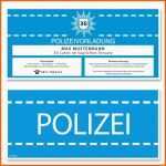 Ideal Genial Kindergeburtstag Polizei Einladung Basteln Und