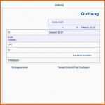 Ideal Quittung Vorlage Excel Download Quittungsvorlage