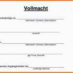 Ideal Vollmacht Englisch Vorlage Private Vollmacht Muster