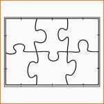 Ideal White Line Puzzle format A5 Zum Selbst Bemalen 6 Stück