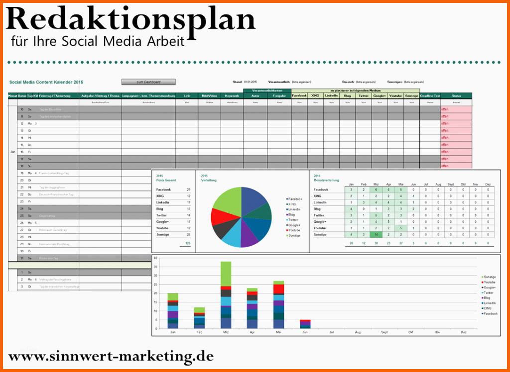 social media marketing planung